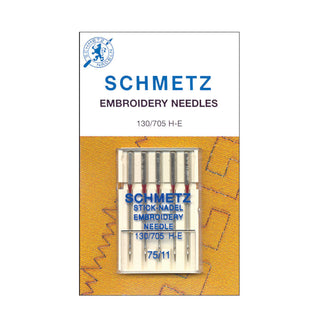 Schmetz Embroidery Machine Needles 90/14 Pack of 5