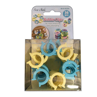 Sew Mate Flexible Stacking Bobbin Clips 36 Pack