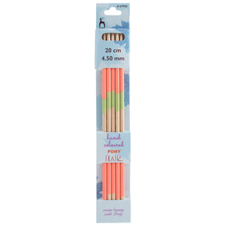 Pony Flair Double Ended Knitting Pins Set of Five 20cm - Full range of sizes available!