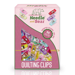 Needle and Bear Quilting Clips (50 Pack)