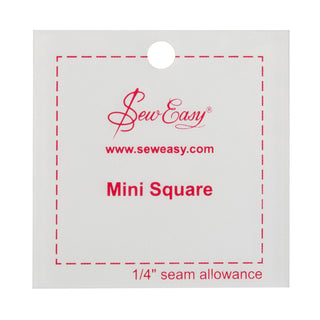 Sew Easy Mini Square Quilting/Patchwork Template 2.5 x 2.5in