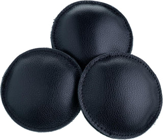 The Quilted Bear Leather Pattern Weights 4 x 50mm (Black)