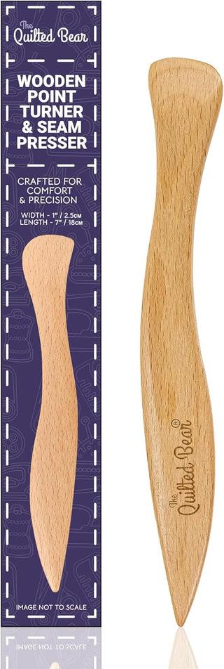 The Quilted Bear Wooden Point Turner