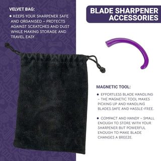 The Quilted Bear Rotary Blade Sharpener for 28mm & 45mm Blades