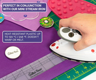 The Quilted Bear Hot Ironing Ruler (6" x 6")