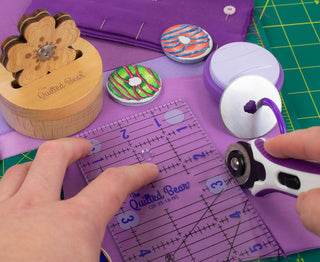 The Quilted Bear Rotary Blade Sharpener for 28mm & 45mm Blades
