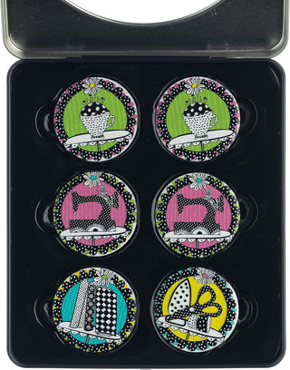 The Quilted Bear Pattern Weights for Dressmaking & Sewing (Joey Kaufman Heiberg - Dolly Mamas Sewing)