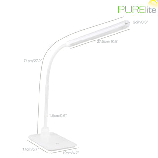 PURElite Natural Daylight Table Lamp - White