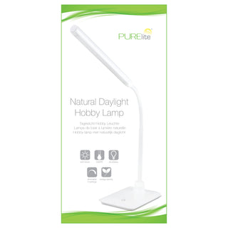 PURElite Natural Daylight Table Lamp - White