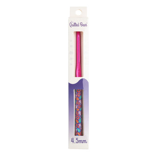 The Quilted Bear Floral Crochet Hooks (4.5mm Hook)