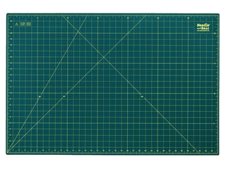 Needle and Bear 36" x 24" (A1) Double Sided Self Healing Cutting Mat - Green