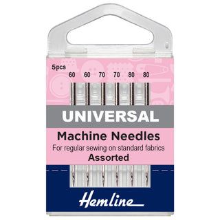 Hemline Universal Assorted Fine Machine Needles