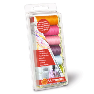 Gutermann Assorted Sew-All Thread 7 x 100m French Cottage