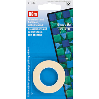 Prym Dressmakers & Quilters Tape 6mm X 9m