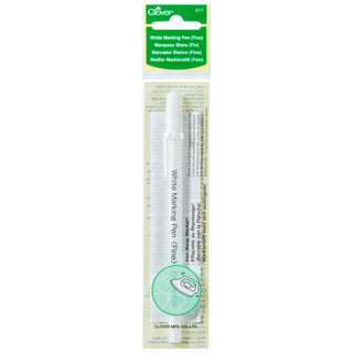 Clover Fine White Marking Pen