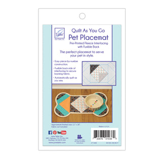 June Tailor Quilt As You Go Pet Placements Dog Bone