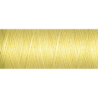 Gutermann 100m Natural Cotton Thread Pale Yellow