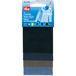 Prym Assorted Iron-On Repair Sheet 14 X 7cm