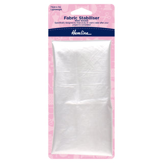 Hemline Water Soluble Fabric Stabiliser 73 x 100cm
