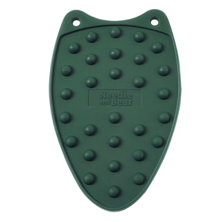 Needle and Bear Mini Silicone Iron Rest (Green)