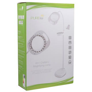 PURElite 4-in-1 LED Magnifying Craft Lamp