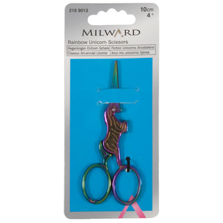 Milward Rainbow Unicorn Embroidery Scissors
