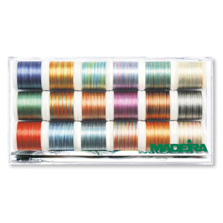 Madiera Polyneon No.40 Multicolour Thread Set