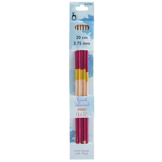 Pony Flair Double Ended Knitting Pins Set of Five 20cm - Full range of sizes available!