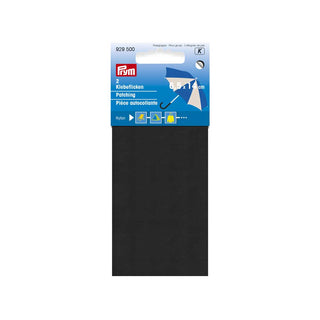 Prym Black Nylon Self-Adhesive Patching - 6.5 x 14cm