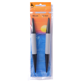 Pony Fixed Circular Knitting Needles 80cm Range