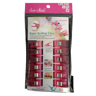 Sew Mate Wonder Quilting Clips 12 Pack