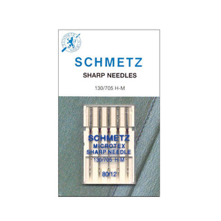 Schmetz Microtex Machine Needles 80/12