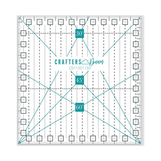 Crafters Dream Non-Slip Centimetre Quilting Rulers - Full Range Of Sizes Available!