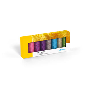 Mettler Poly Sheen Brights Colours 8 Pack