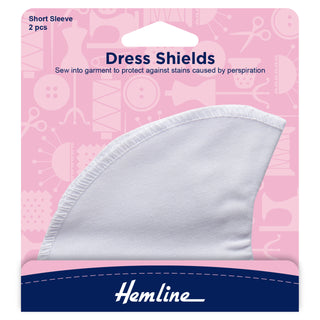 Hemline Medium Short Sleeve Dress Shields