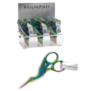 Milward Rainbow Stork Embroidery Scissors