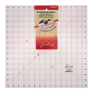 Sew Easy Square Quilting Ruler 15.5" x 15.5"