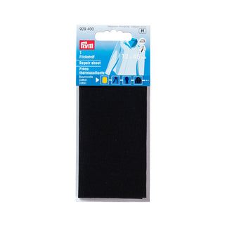 Prym Black Repair Sheet Co Iron-On 12 X 45cm