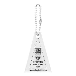 EZ Quilting Mini 30° Triangle Acrylic Template
