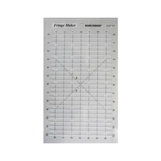 Duroedge Fringe Maker 6" x 12" Non-Slip Ruler